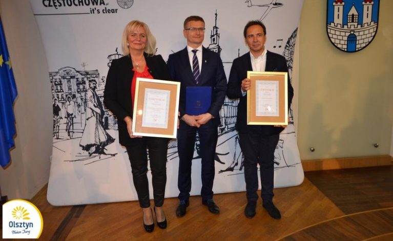 Certyfikaty dla Olsztyna