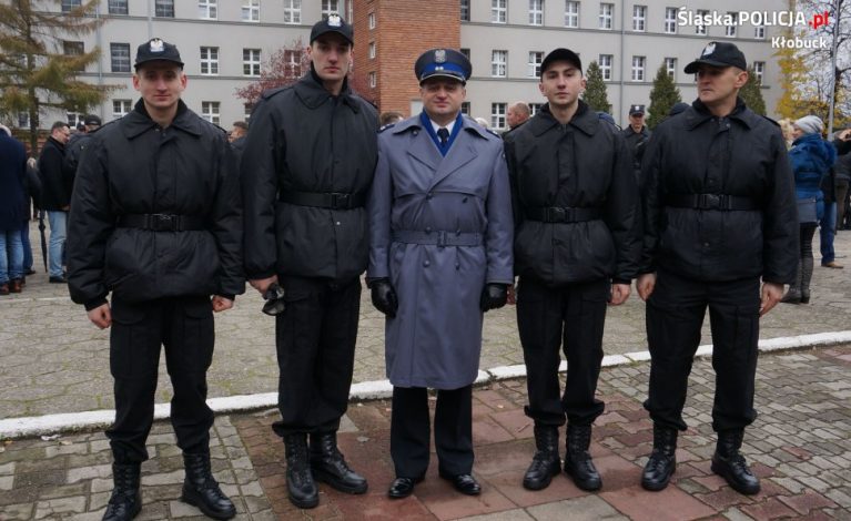 Nowi policjanci w Kłobucku