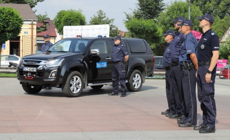 Terenowy samochód dla policjantów z Olsztyna