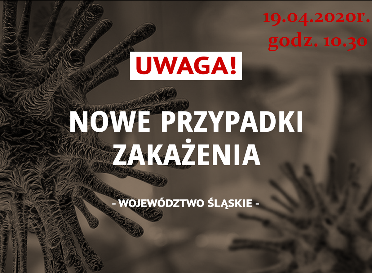 1417 przypadków zakażenia w województwie śląskim