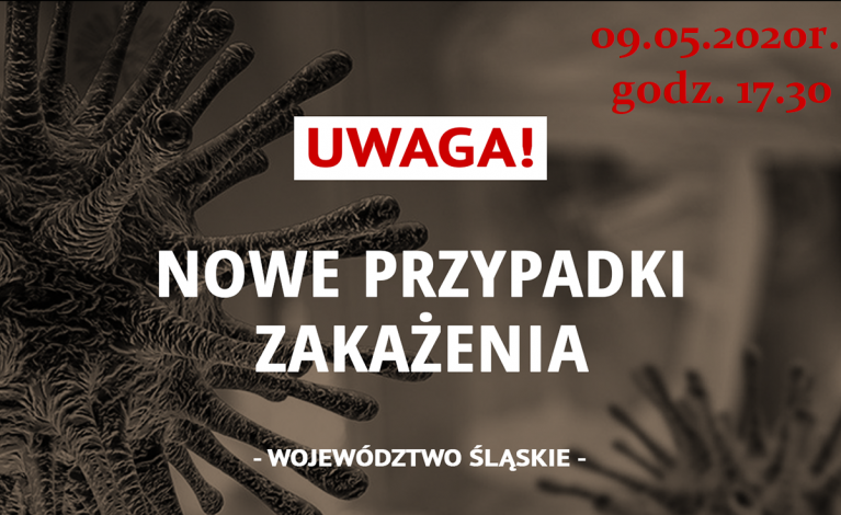 3395 potwierdzonych przypadków zakażeń w województwie śląskim