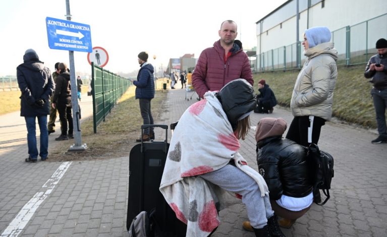 Straż Graniczna informuje o coraz większej liczbie uchodźców z Ukrainy