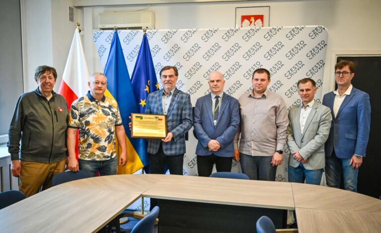 Delegacja radnych z Berdyczowa dziękowała za pomoc
