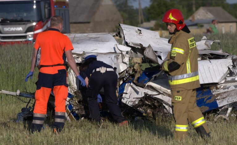 Rusza śledztwo w sprawie tragedii lotniczej w Rębielicach Królewskich