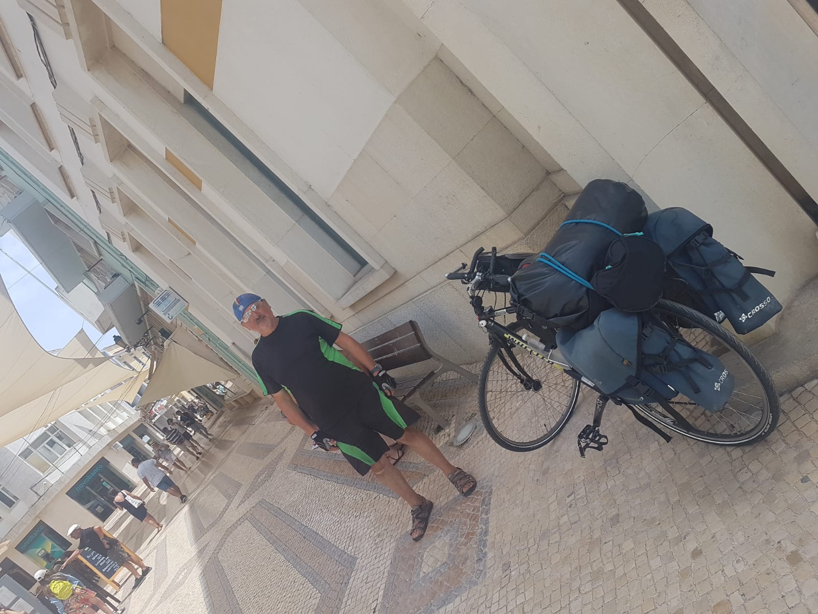 Z Hiszpanii do Portugalii na rowerze