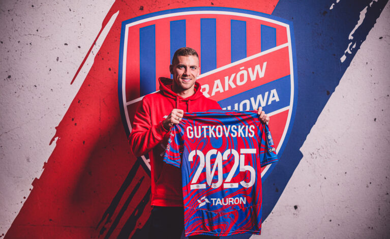 Vladislavs Gutkovskis na dłużej w Rakowie