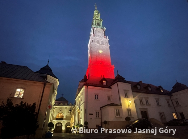 Jasna Góra już świętuje 4. rocznicę odzyskania przez Polskę niepodległości