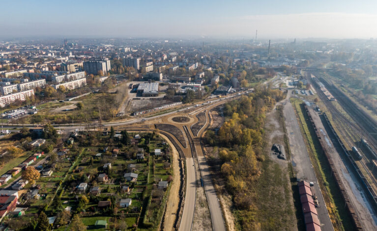 Skrzyżowanie nowej DK-46 z ul. Pułaskiego w Częstochowie będzie zamknięte przez dwa dni
