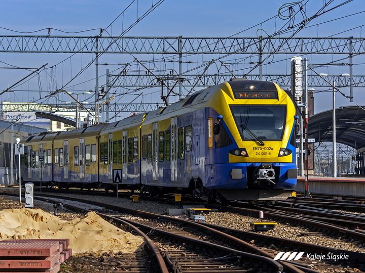 Utrudnienia na kolei po awarii sieci trakcyjnej w rejonie stacji Katowice Zawodzie
