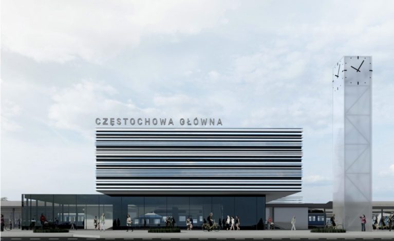 Rozpisano przetarg na nowy dworzec główny w Częstochowie
