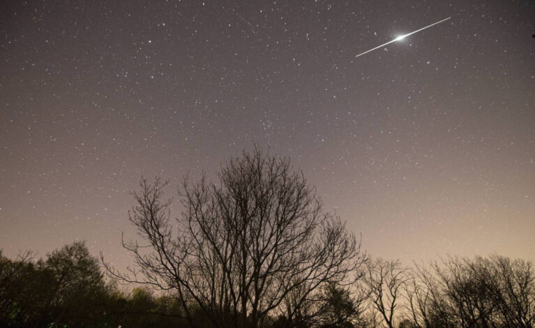 Od połowy kwietnia można obserwować wiosenne roje meteorów, m.in Lirydy