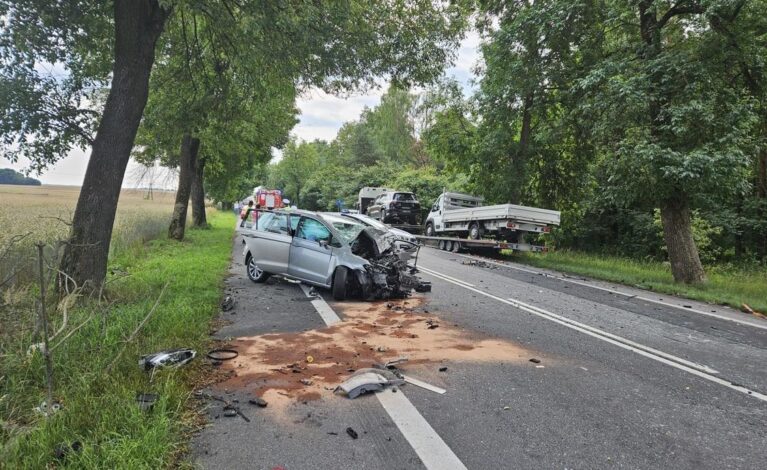 Śmiertelny wypadek w Opatowie. Nie żyje 58-letni mężczyzna