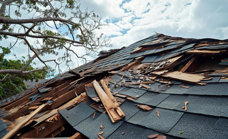 Śląskie/ Ok. 30 uszkodzonych dachów po burzach. Najwięcej szkód odnotowano w powiecie kłobuckim