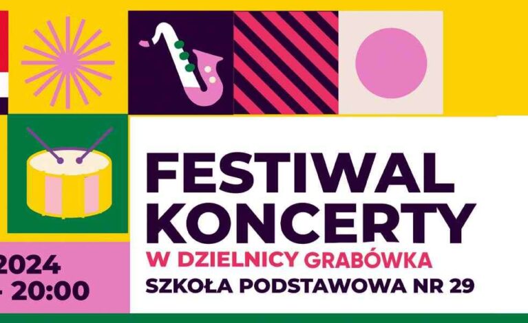W najbliższą niedzielę “Festiwal – Koncerty” w dzielnicy Grabówka